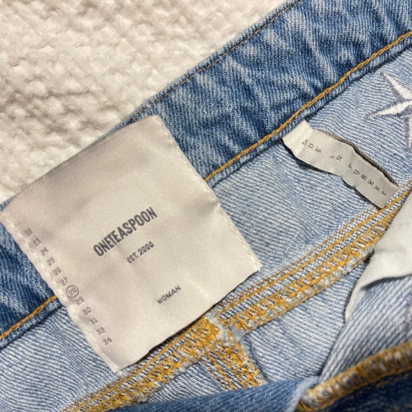 One teaspoon skirt denim with stars WORN ONCE - Picture 2 of 3